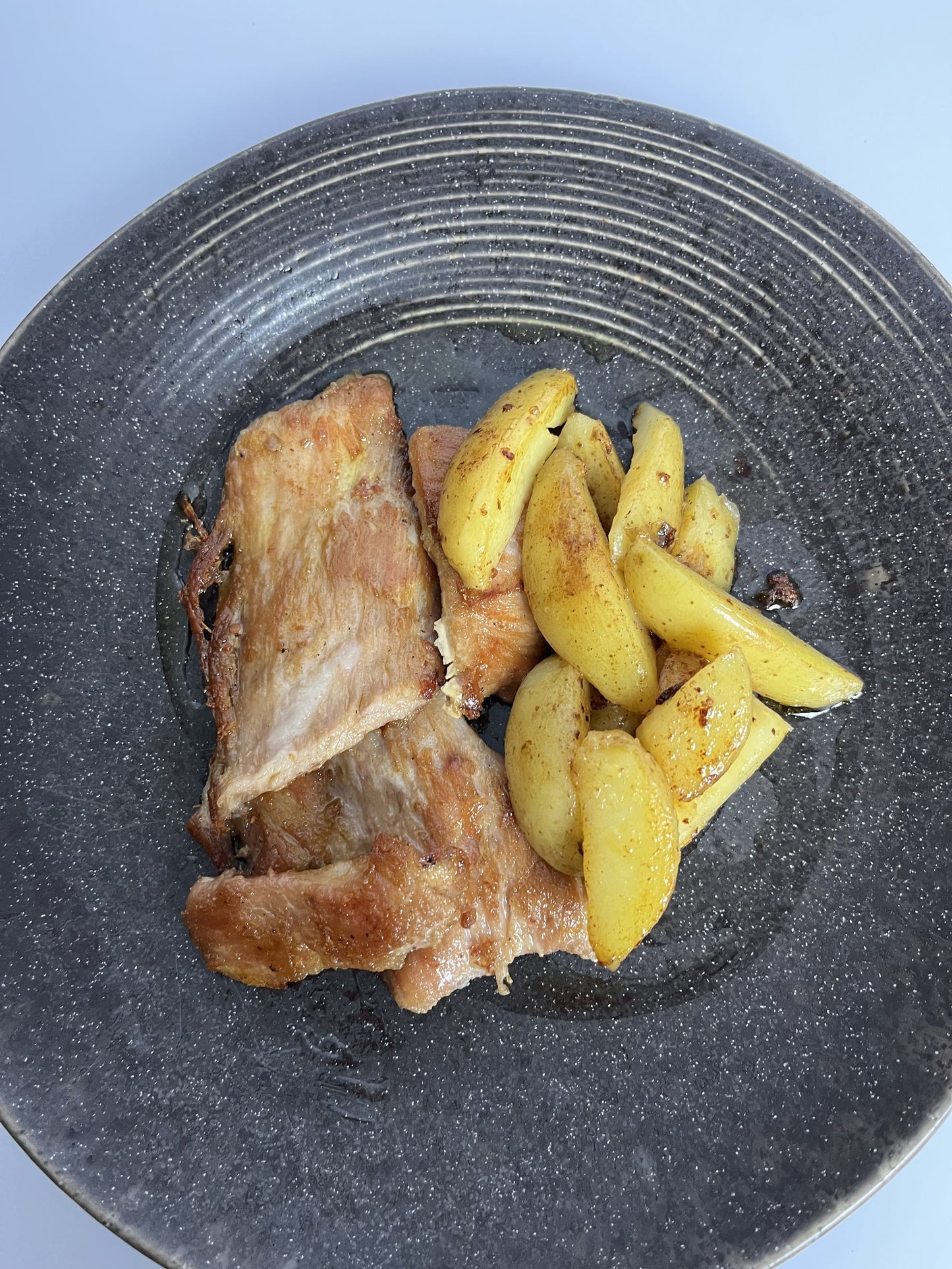 Secreto de cerdo ibérico a baja temperatura