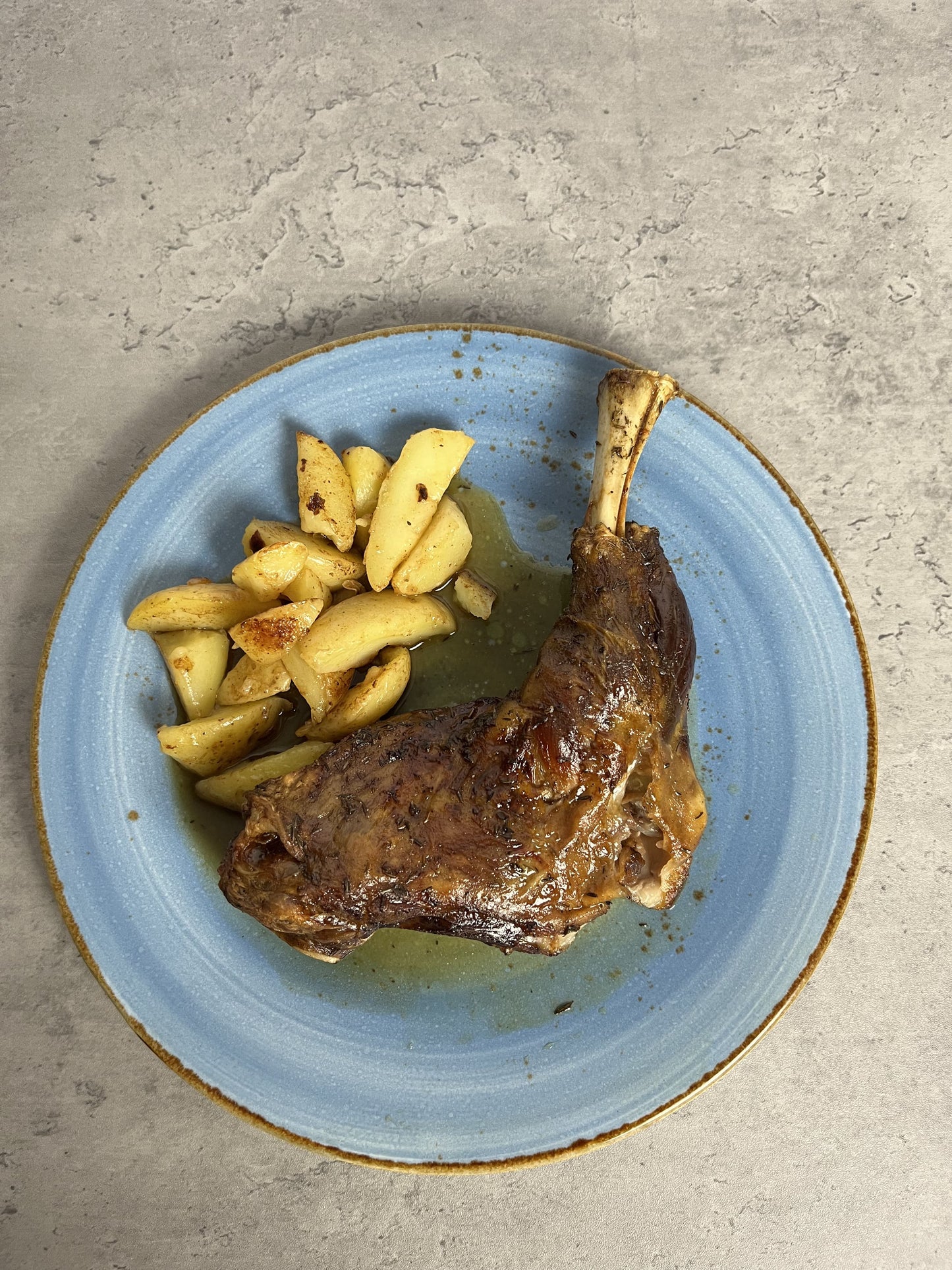cordero asado